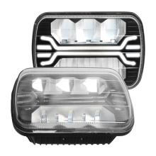 36W 7 polegadas Farol LED 12-24V LED LED FECTAME